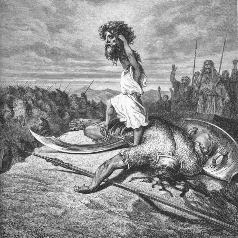 David and Goliath